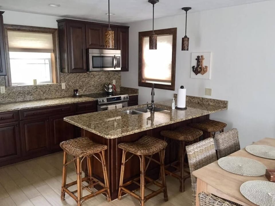 Breakfast Island as well as formal dining table