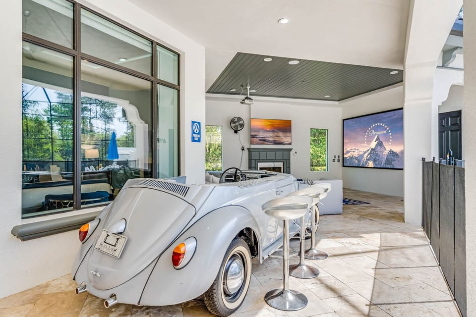 Enjoy a cold beverage at this unique themed bar