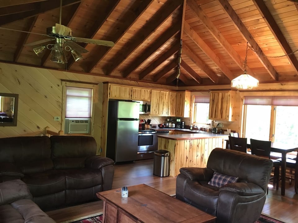 Open Floor Living on Second Level 