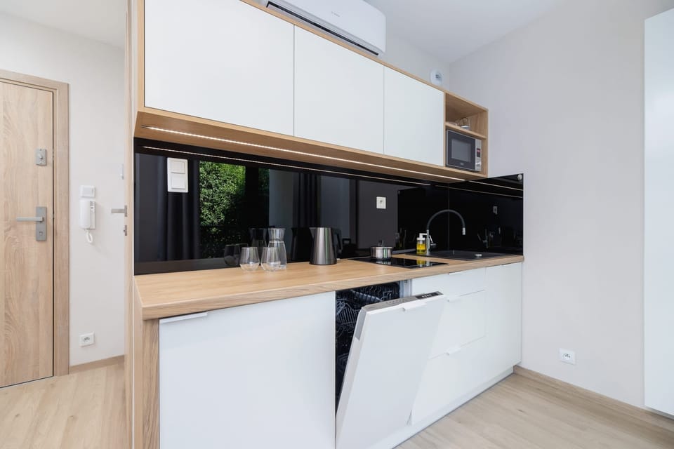 The dishwasher that ensures easy cleanup after meals.
