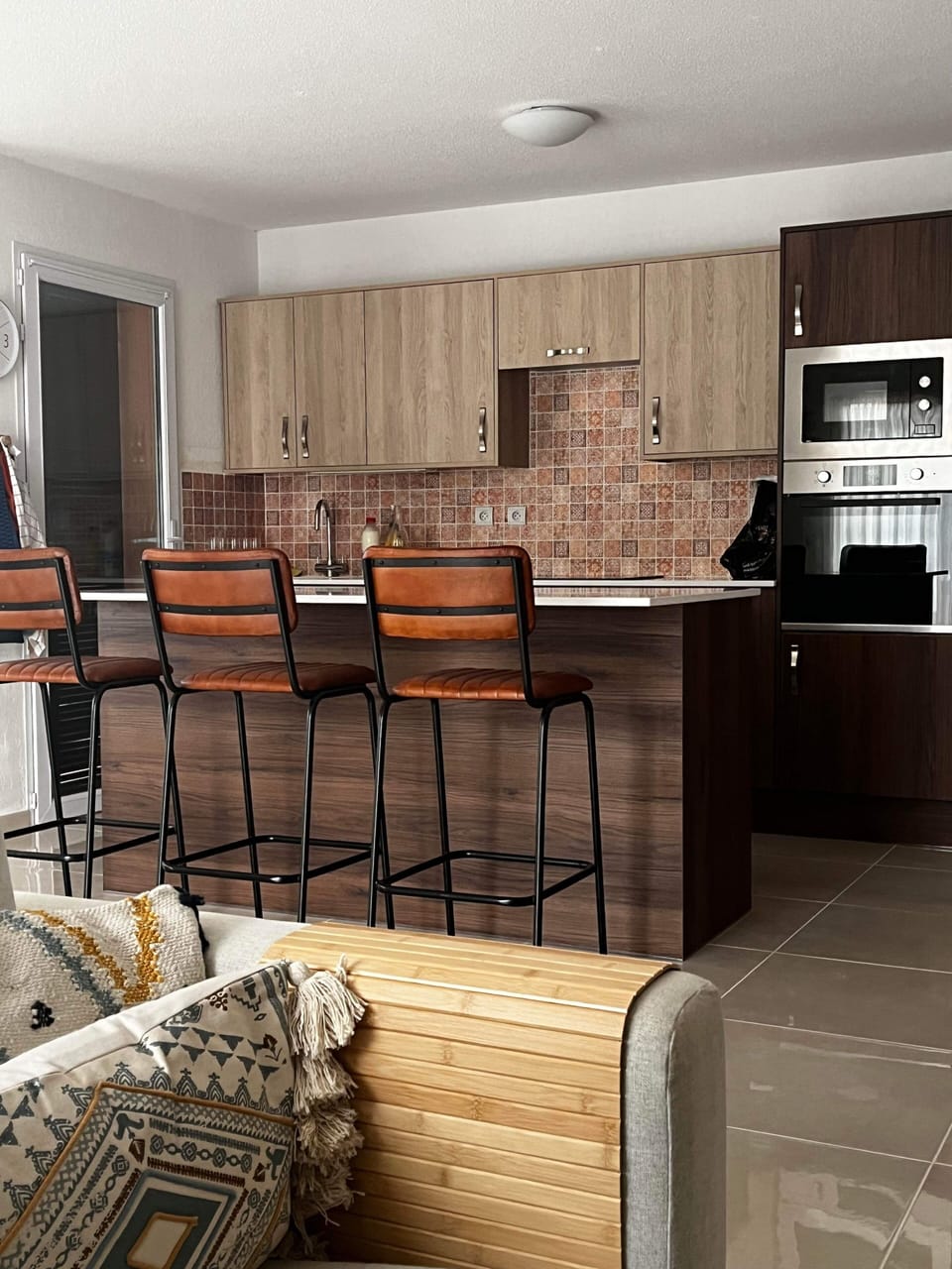 Kitchen Island Seating Area