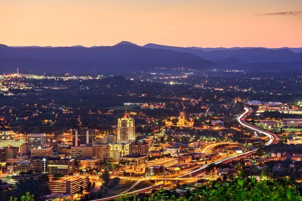 Downtown Roanoke Skyline