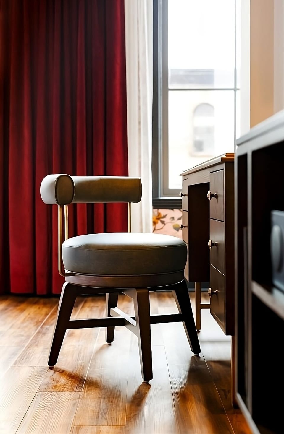 Desk area