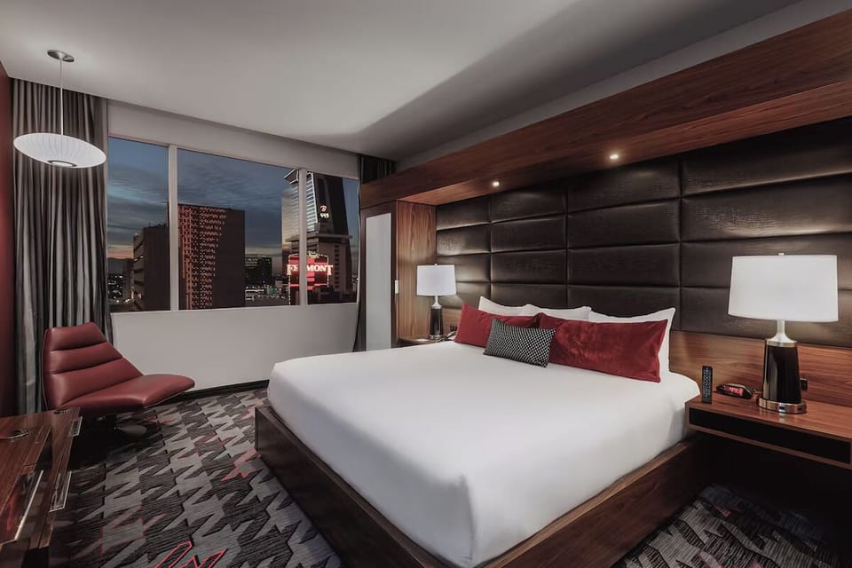 Bedroom. Interior and views may vary based on location and availability.