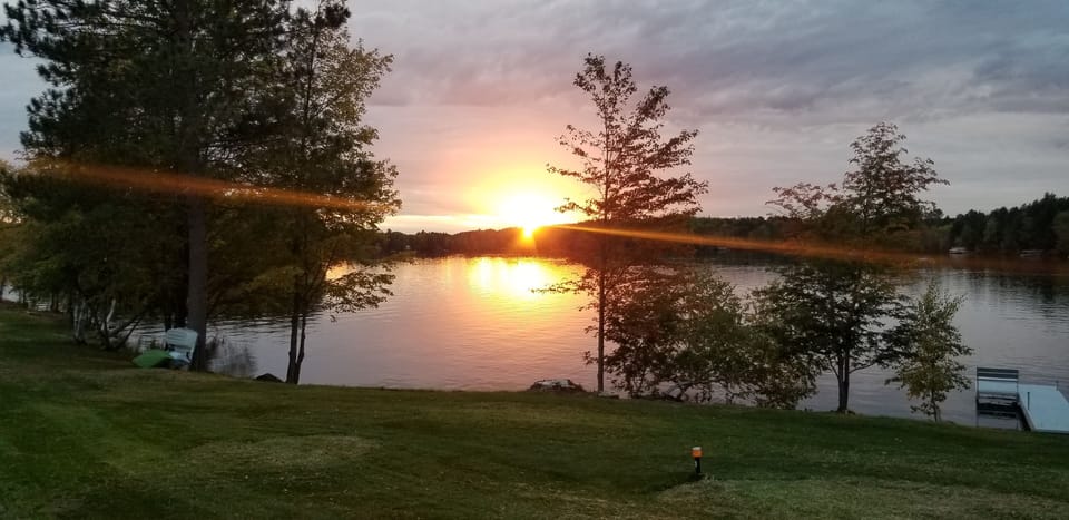 Enjoy the sunsets on Long Lake