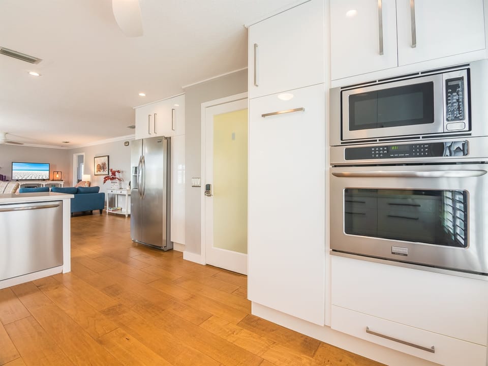 Stainless steel appliances