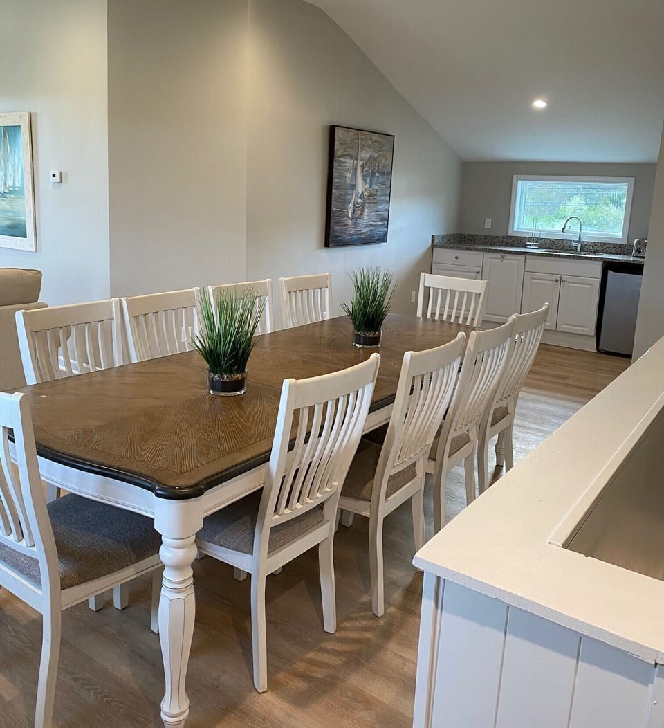 Upstairs kitchenette and 2nd Dining Area