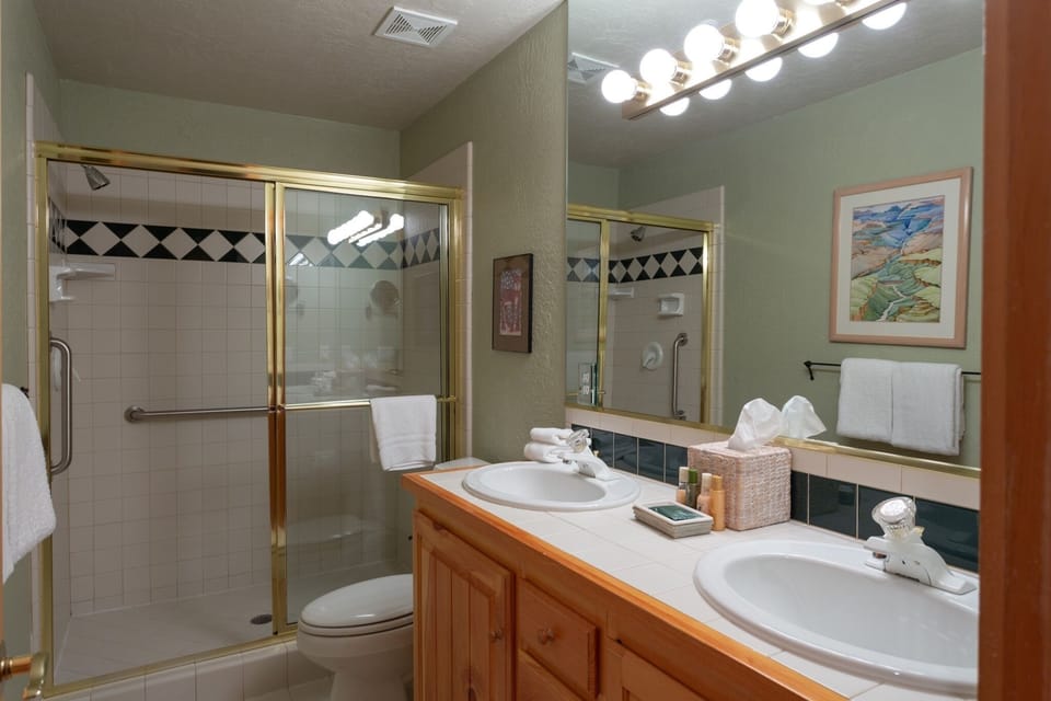 Room, Indoors, Bathroom, Sink, Double Sink
