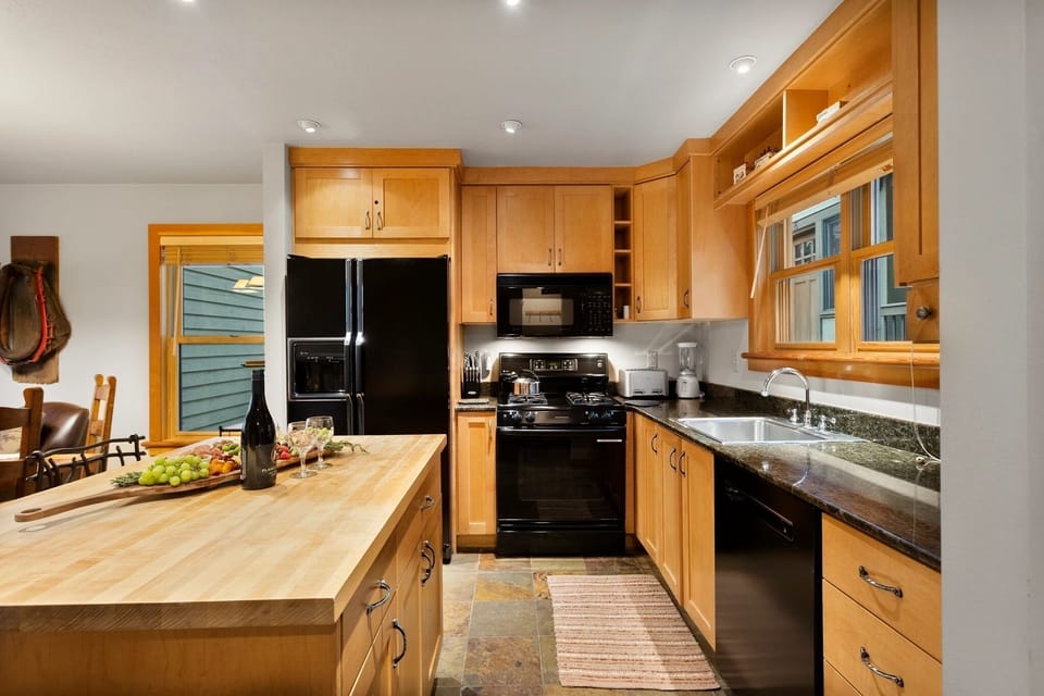 Indoors, Kitchen, Microwave, Oven, Hardwood