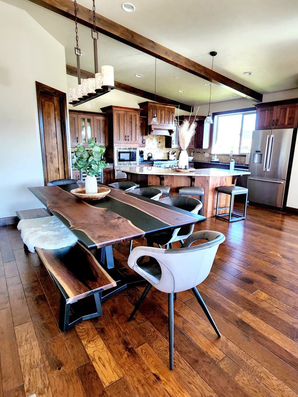 Dining Room and Kitchen