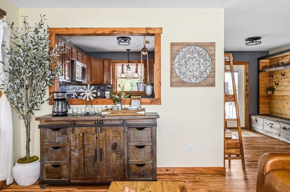 Coffee Bar overlooking the Kitchen