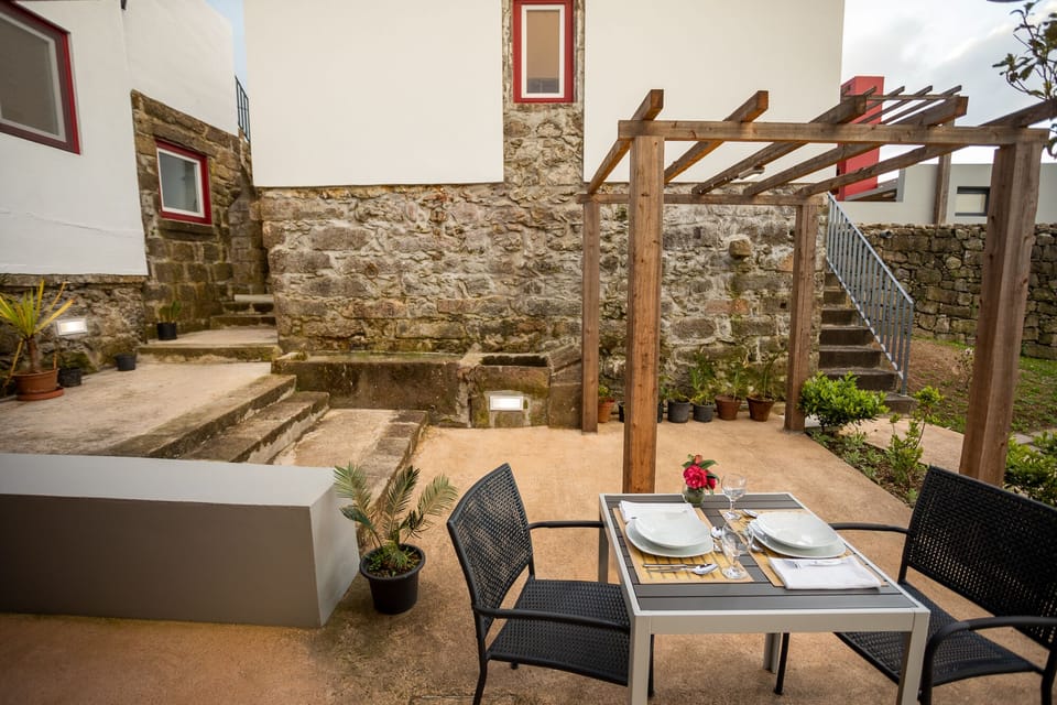 Private area with barbecue