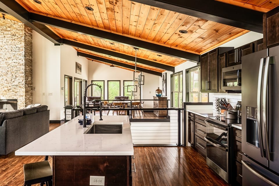 Plenty of kitchen space