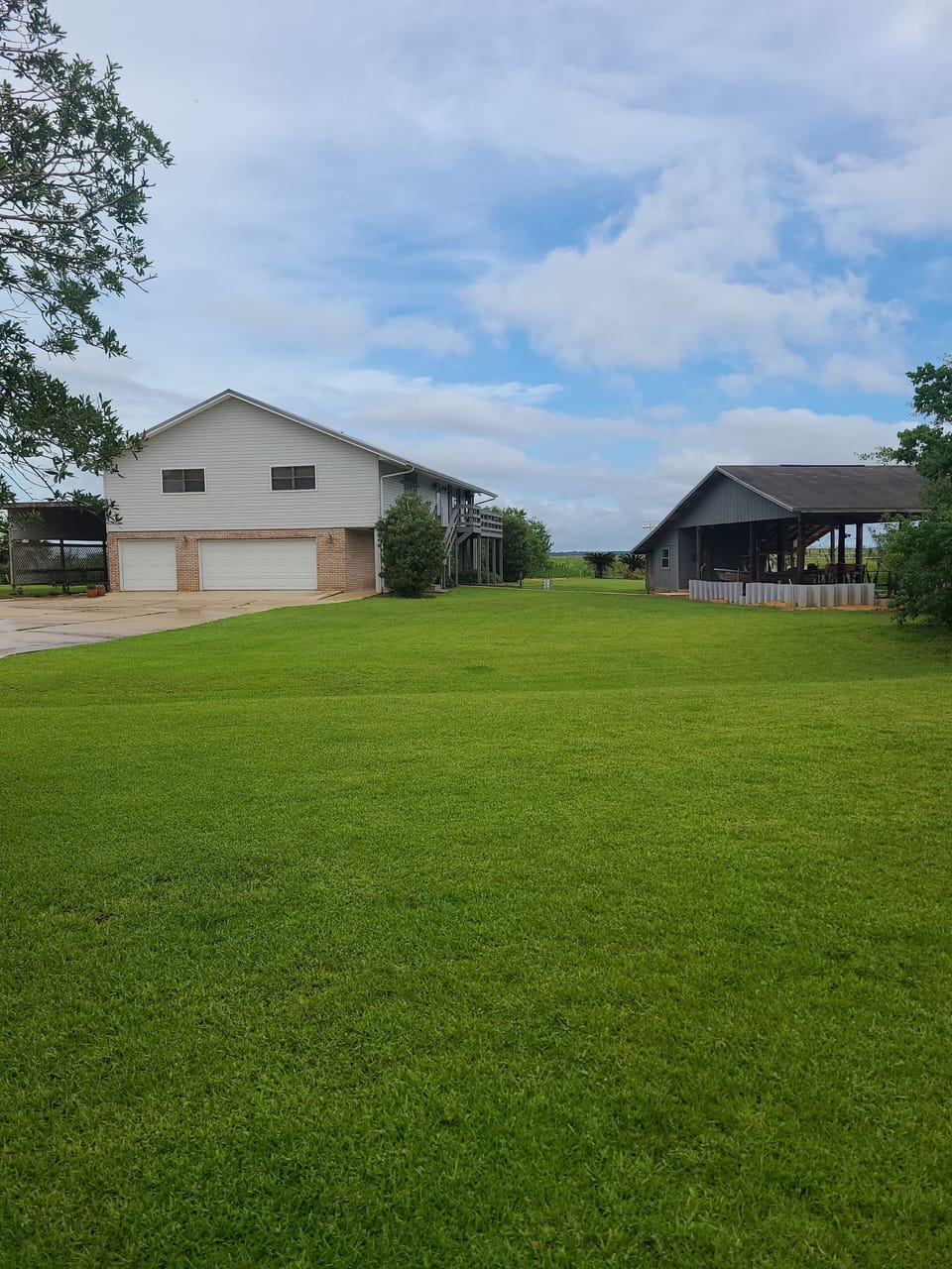 large yard