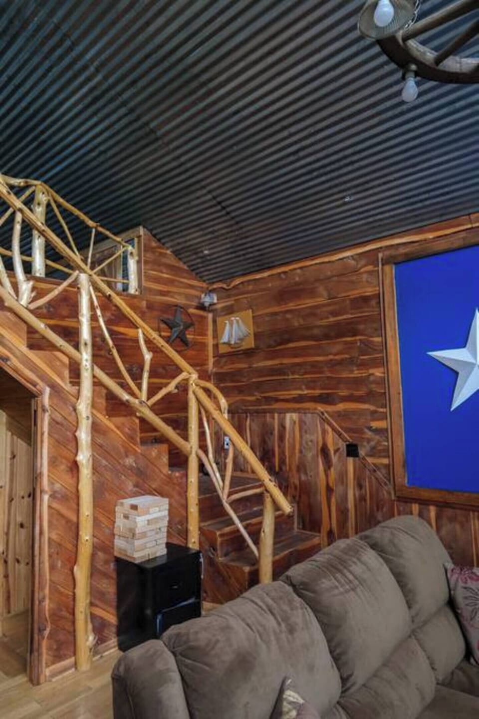 Stairs to the King loft