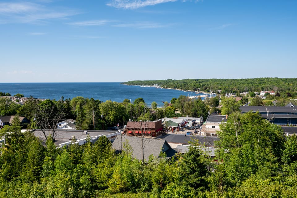 View from balcony! Even better in person!