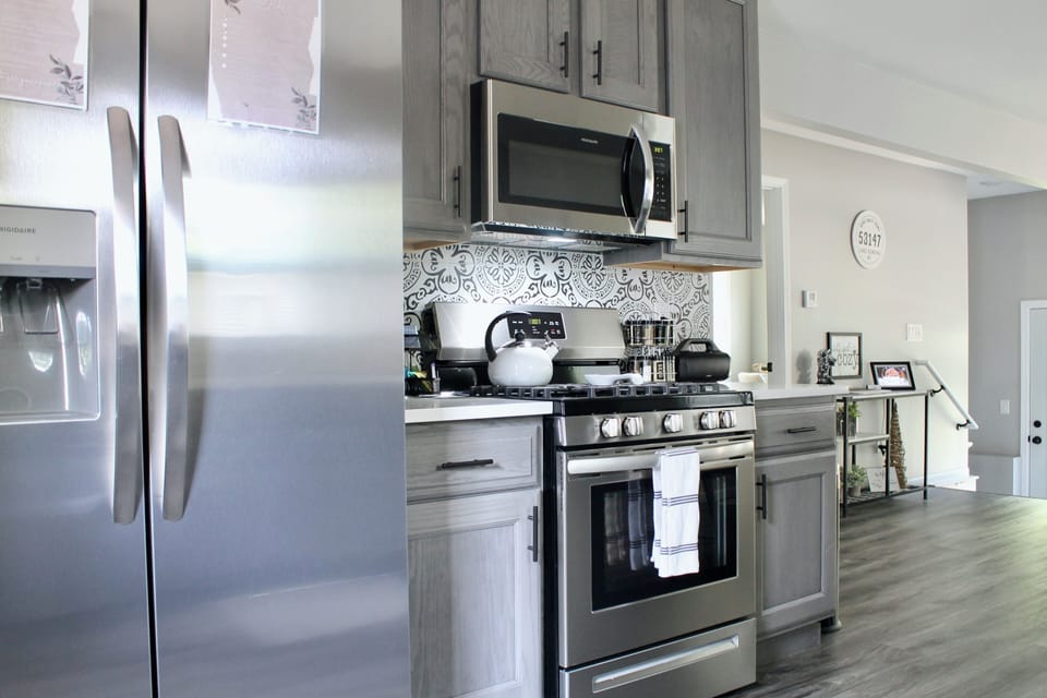 Fully equipped kitchen