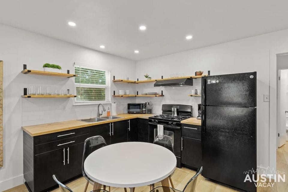 Fully equipped kitchen with all the essentials