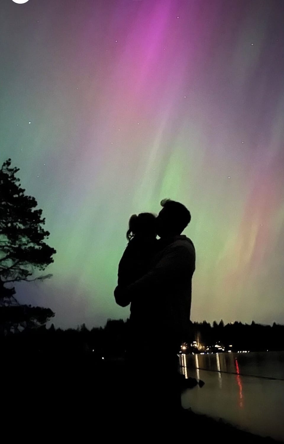Special moments at the Cottage, Northern Lights, May 2024