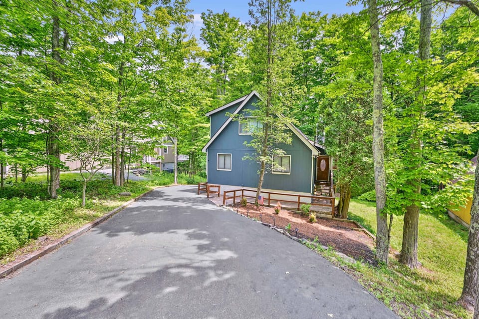 Front Of House and Driveway