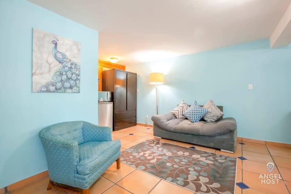 Two sofas available for comfortable seating.