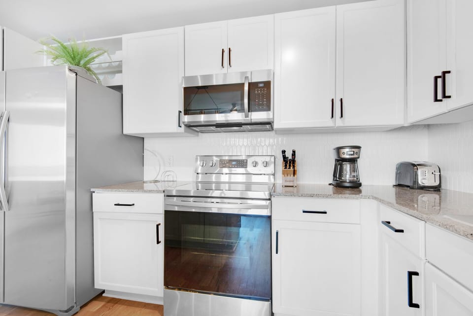 Stainless steel appliances