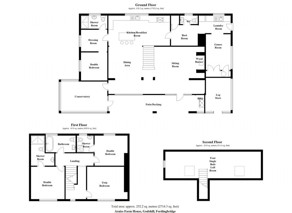 Arniss Farmhouse Floorplan