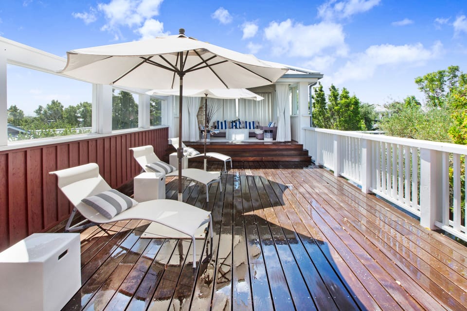 Upstairs Sundeck Alfresco Living