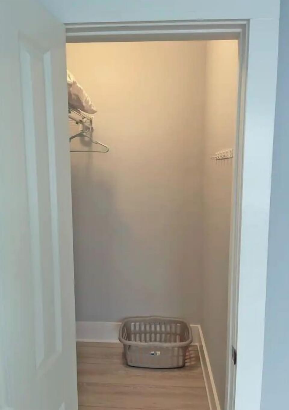 Downstairs Master Bedroom Walk-in Closet