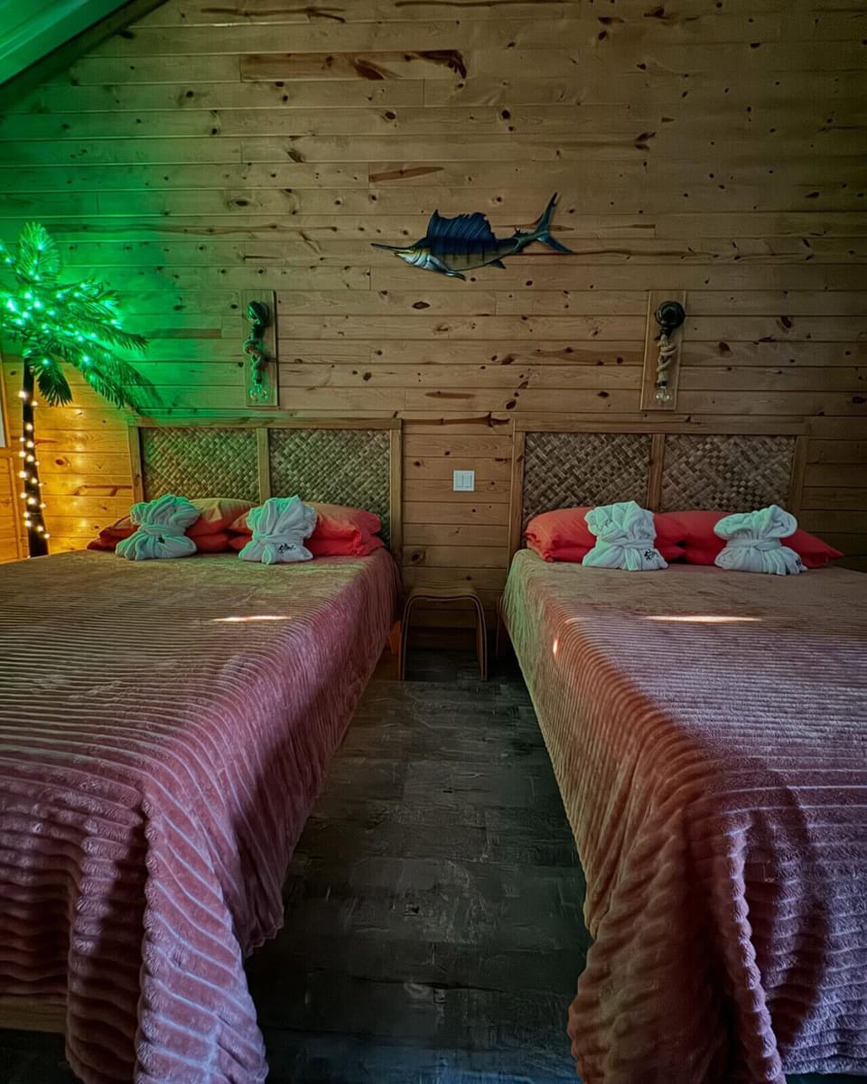 Beach Themed suite with 2 Queen beds