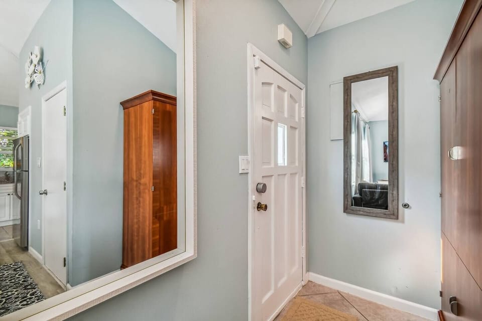 A spacious hallway to welcome you once you enter the house