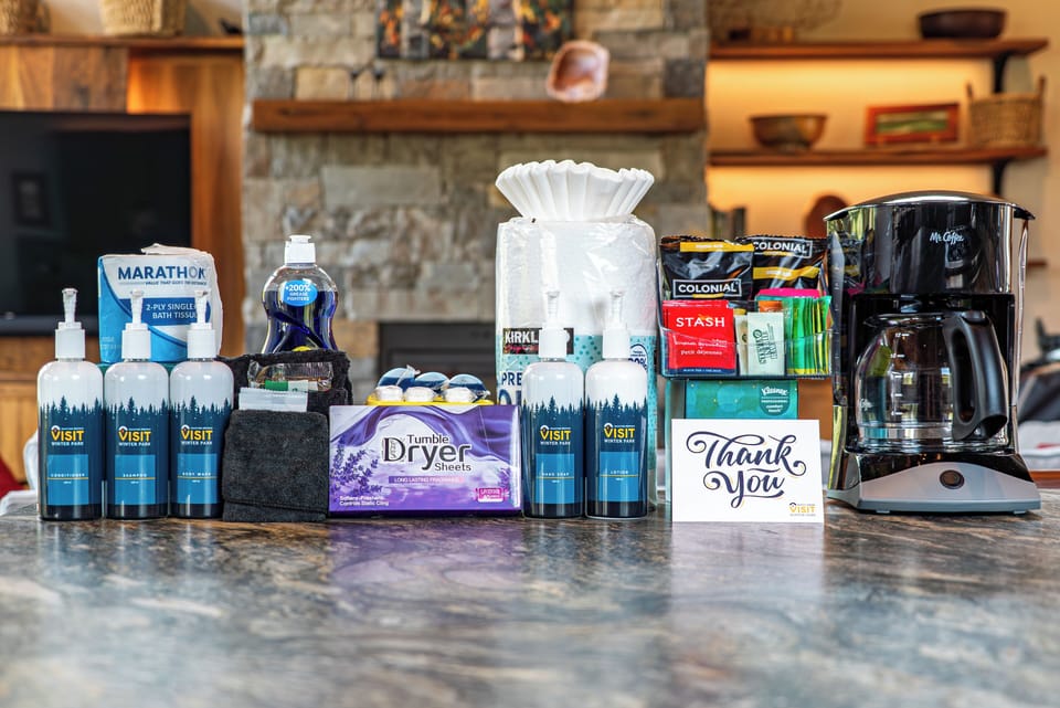 Supplies provided by Visit Winter Park Lodging