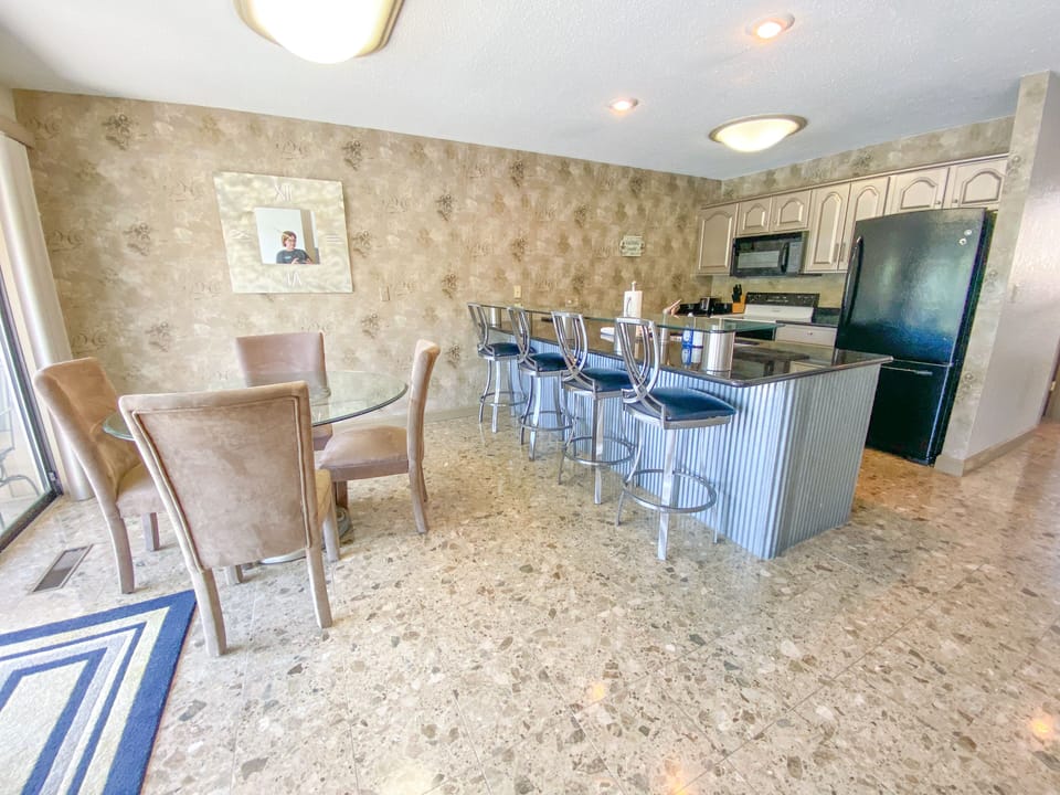 Kitchen and dining room