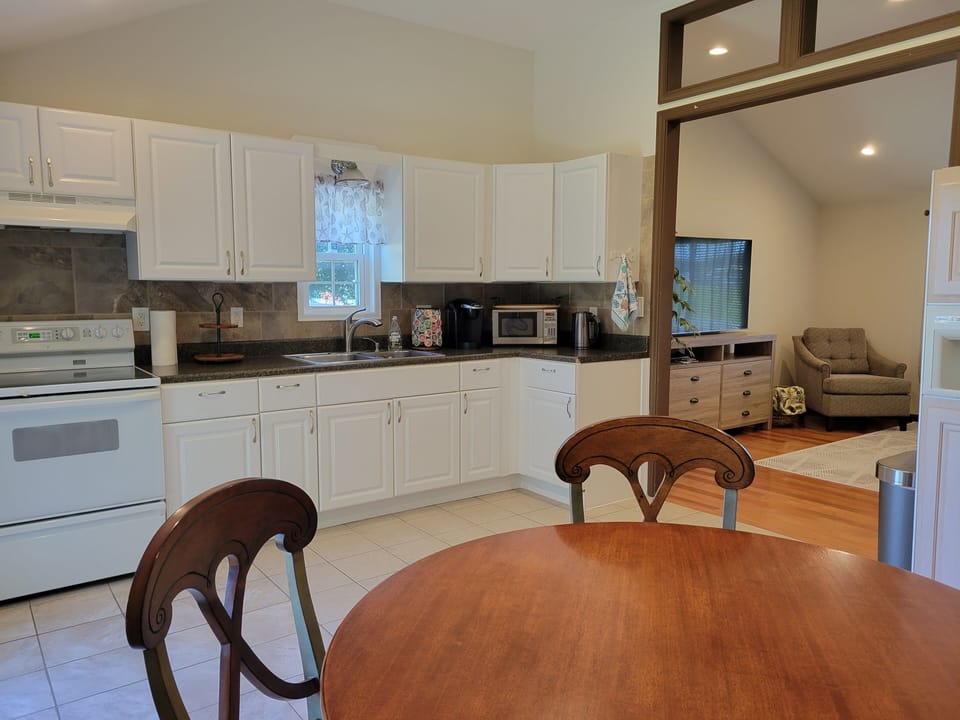 Kitchen and dining room