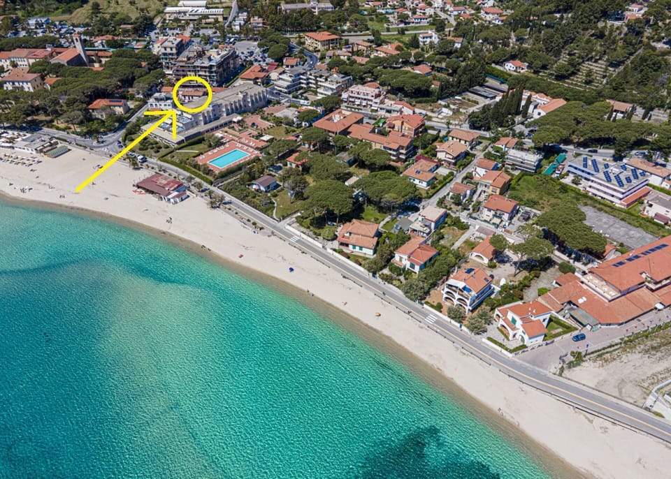 Aereal view-Casa Bartolomea-Elba Island