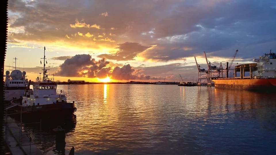 Sunset at Port Canaveral