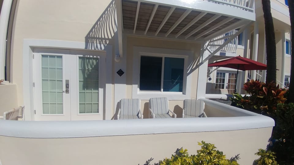 Your lanai is steps from the boardwalk!