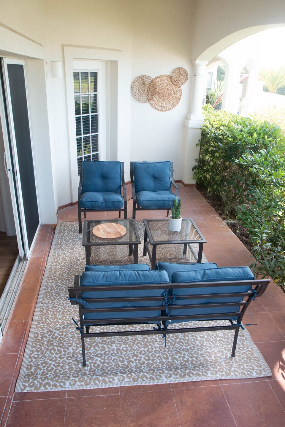 Back patio