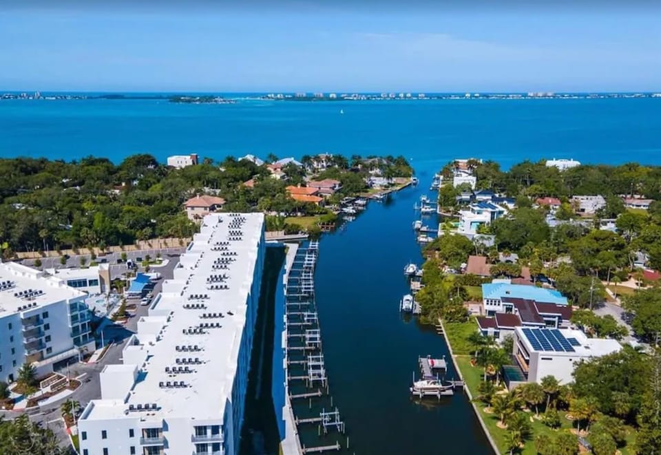 Overview of condo complex