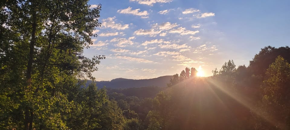 Don't miss the beautiful Smoky Mountain Sunrise!! 