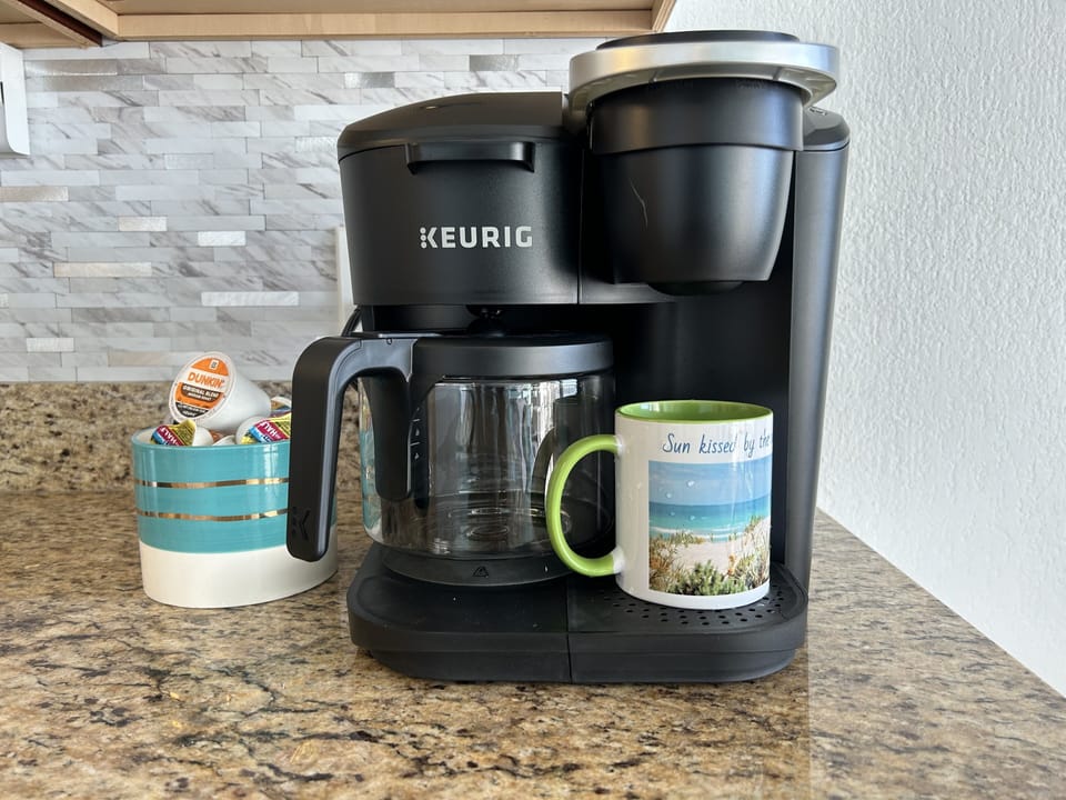 Enjoy free coffee 