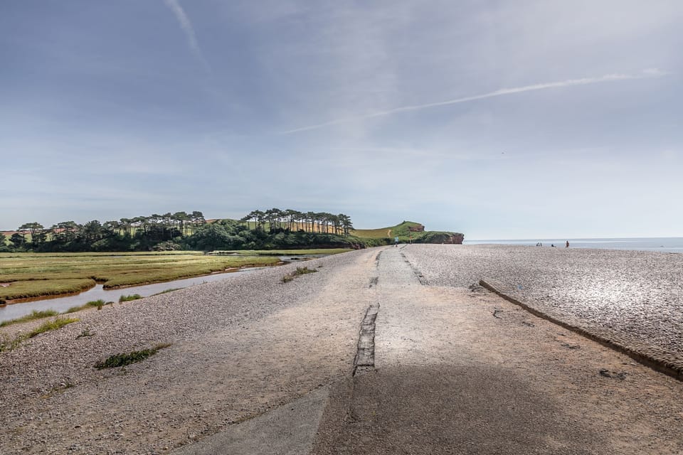 Nearby beach