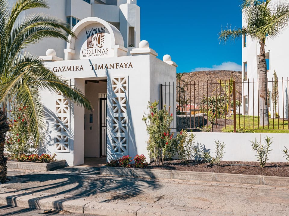 Entrance of complex