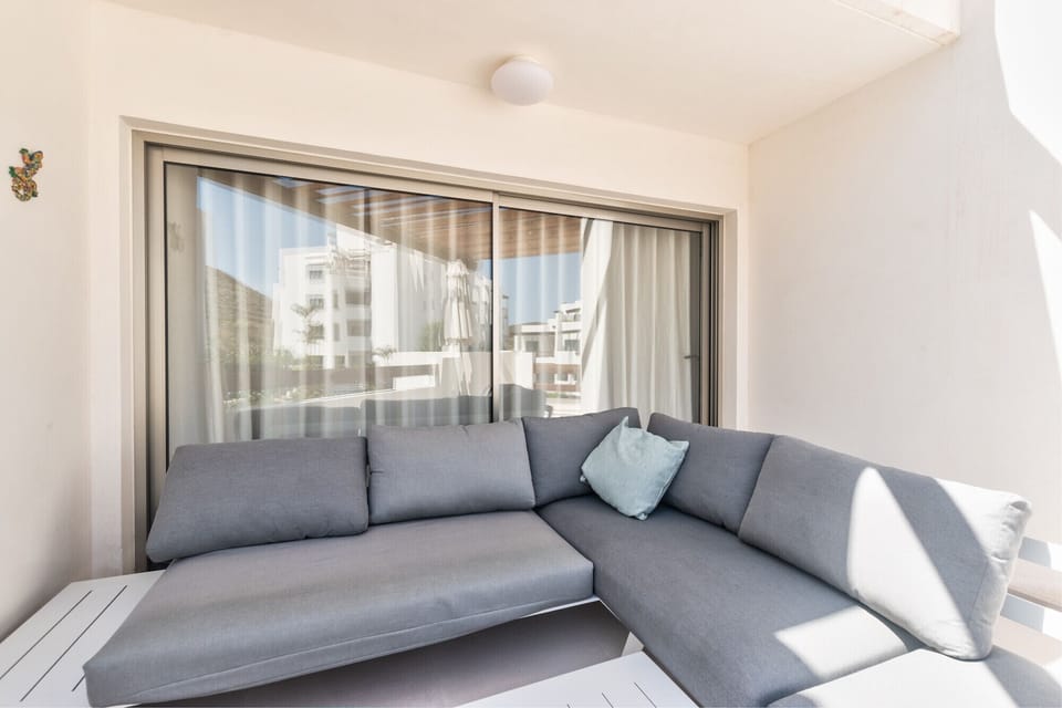 Large terrace with chill out area