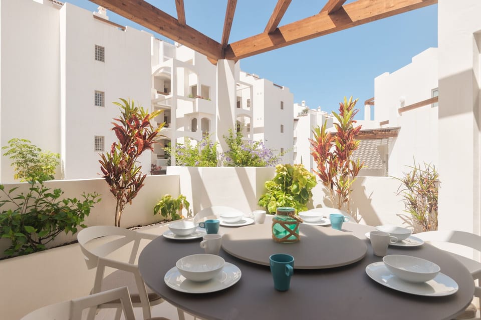 Spacious and peaceful terrace