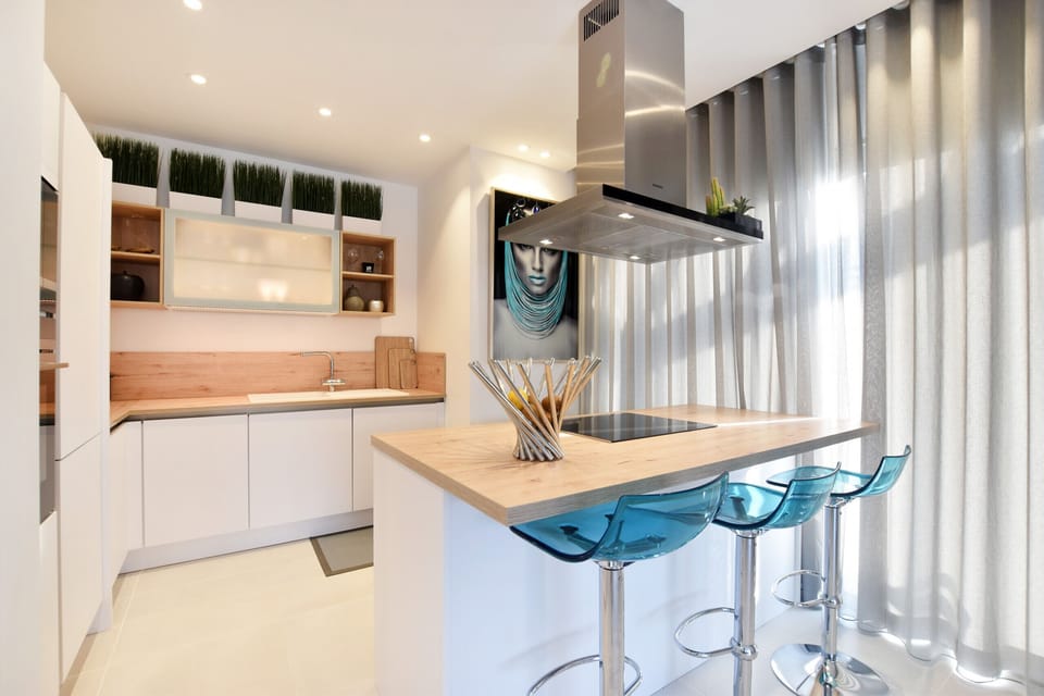 Fully equipped kitchen