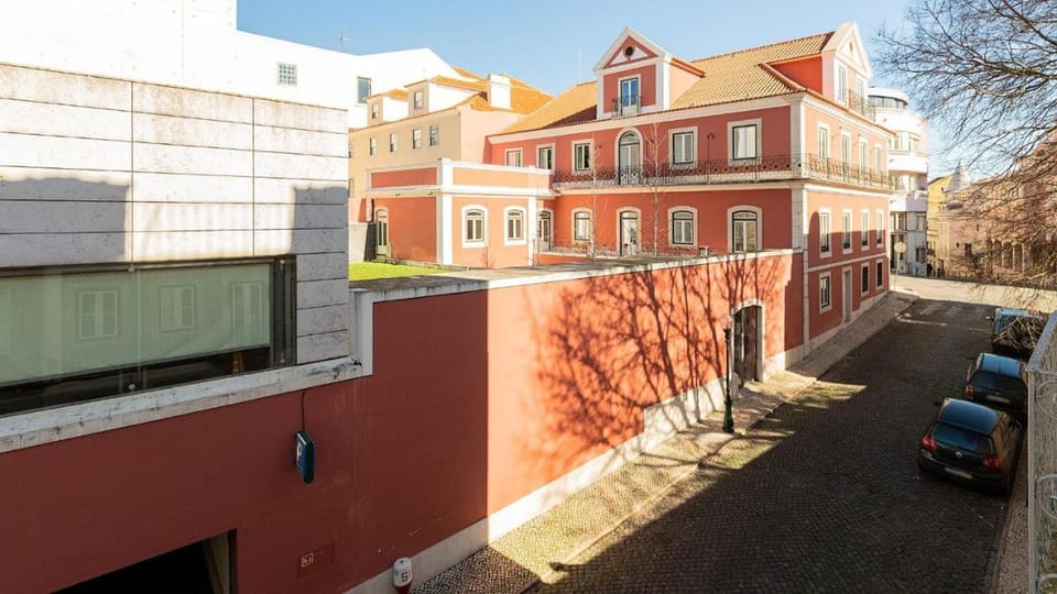 The view from the property shows a quiet street #peaceandquiet #portugal #pt #lisbon