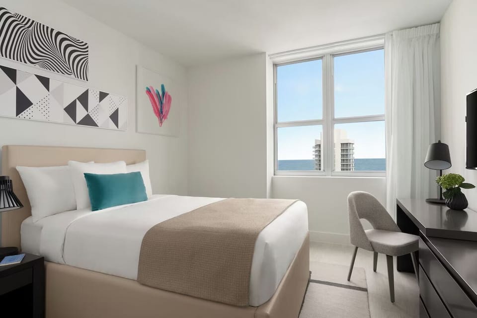 Unit with 2 Double Beds