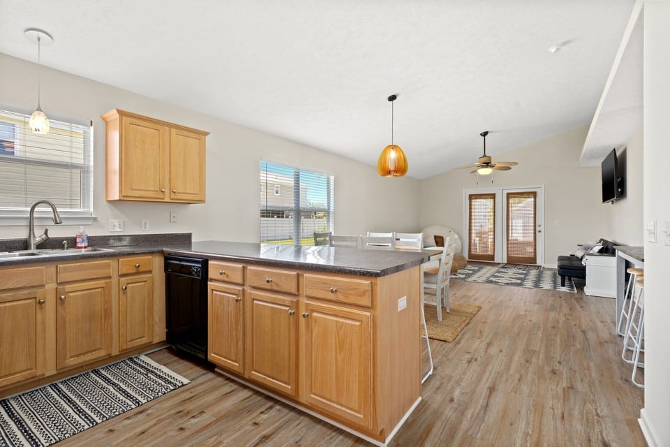 open floor plan