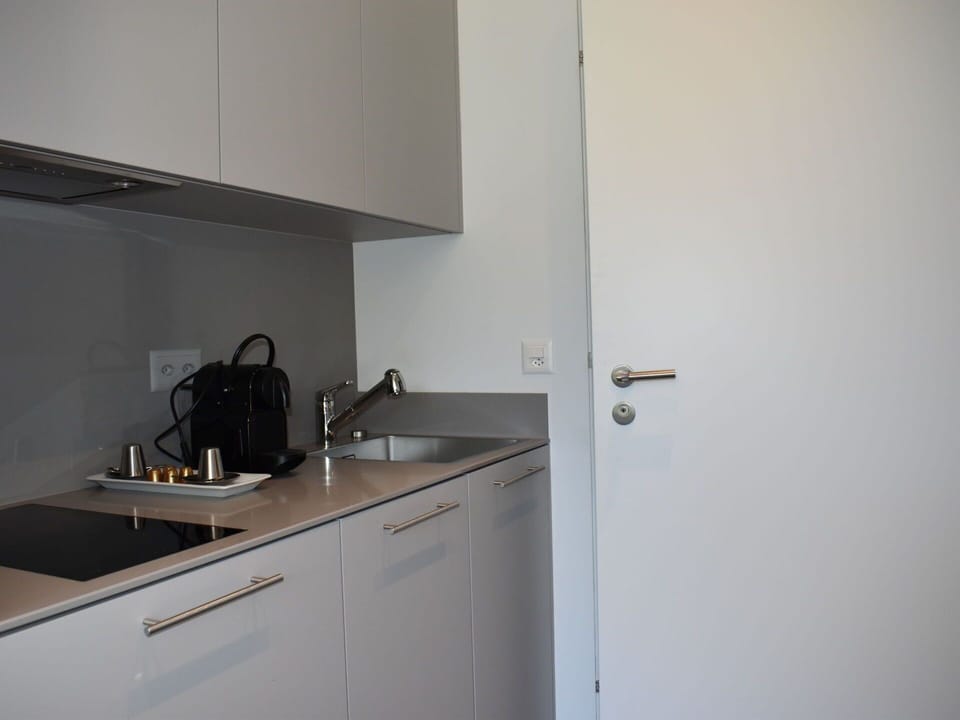 Cabinetry, Kitchen Sink, Countertop, Sink, Tap, Building, Plumbing Fixture, Wood, Kitchen, Floor